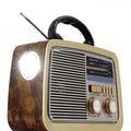 Hifi-Speaker FM Radio AM, SW Radio with USB, TF Card, AUX & Flashlight, Bluetooth Audio