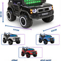 12V Kids Rechargeable Electric Car Jeep 2 Motor RC Control, Remote Control, LED Lights, MP3, BC1193