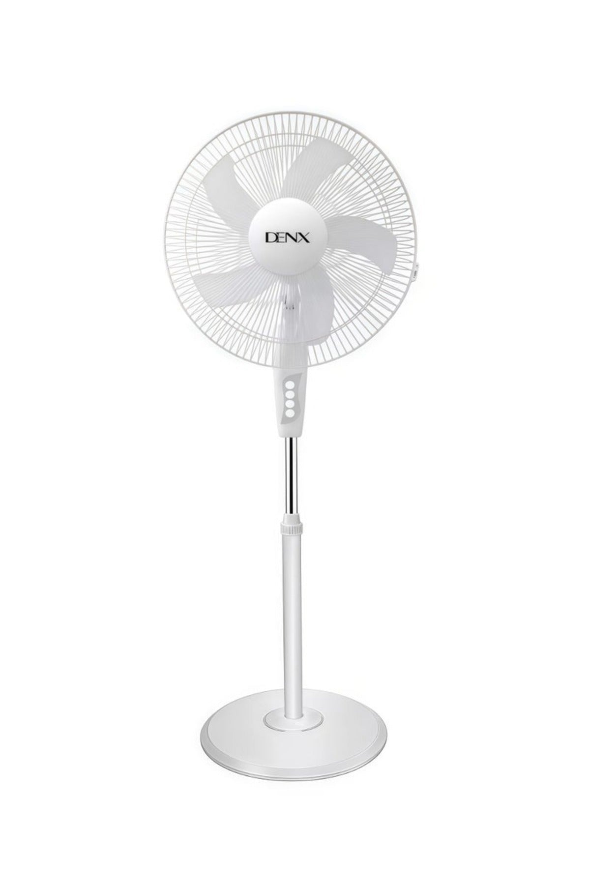 16-Inch Floor Stand Pedestal Fan, Adjustable Height, 3 Speeds, Silent Operation DX2559