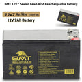 12V 7Ah Rechargeable Battery Sealed Lead Acid Battery For Electric Toys Ride On Cars, Bike Battery