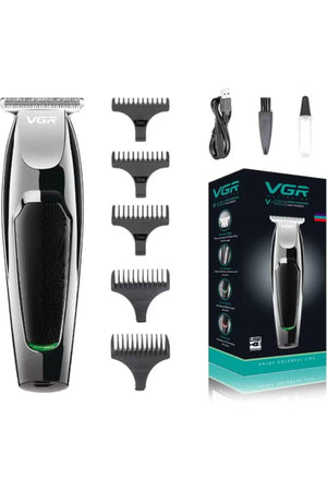V-030 Professional Fast Charging Hair Clipper Silver/black