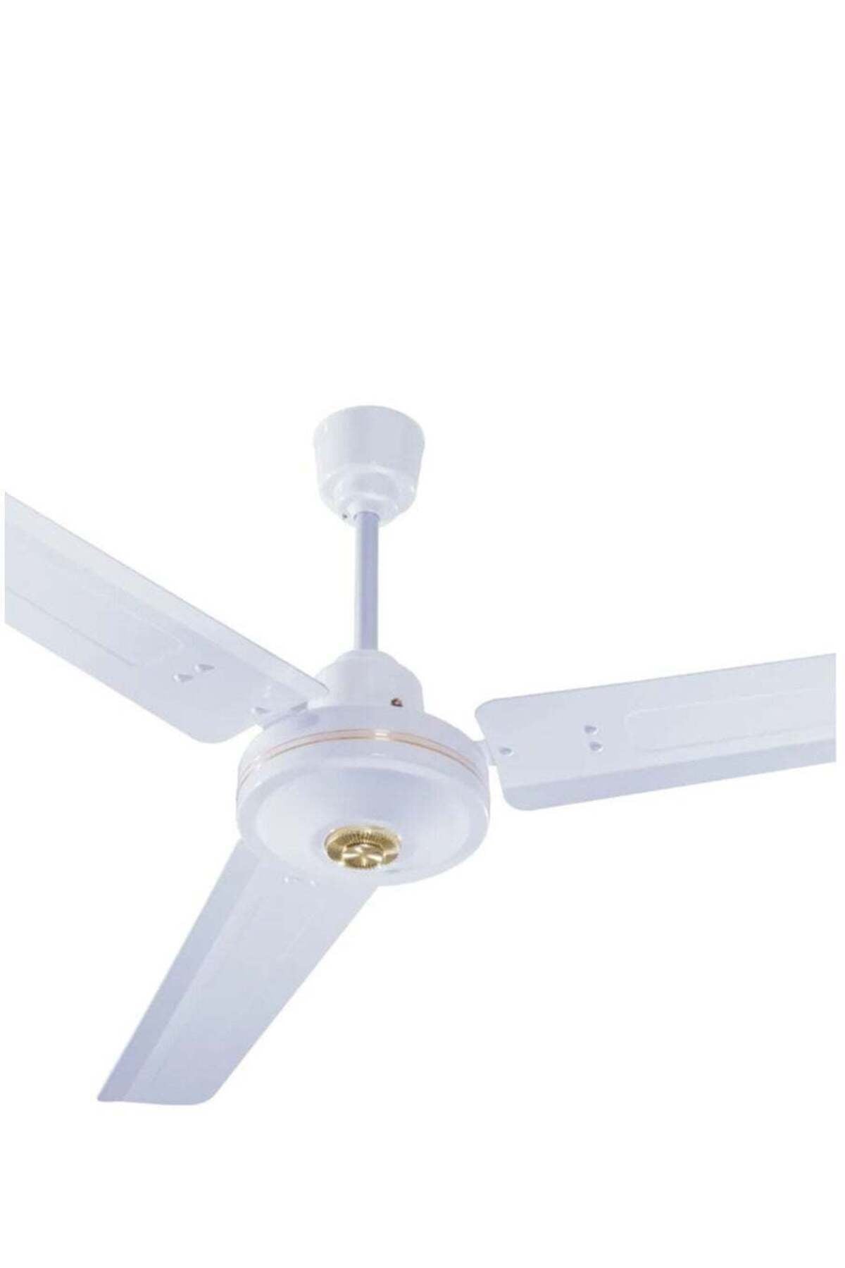56" Inch 3 Blade Ceiling Fan with Speed Regulator 65 Watts White RE-712