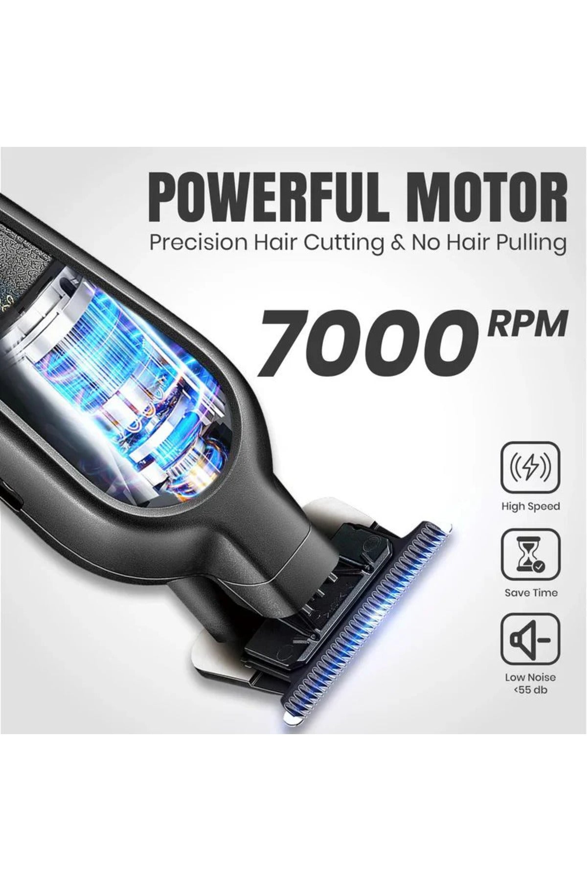 V-995 Multi-Purpose Use Shaving Machine For Men - Black
