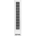 Tower Fan, Bladeless Vertical Air Cooler Portable Floor & Desk Fan for Home Office White DX2537