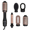 5-in-1 Hair Dryer Brush Set, Hot Air Styling Tool with Dryer, Curler, Straightener, DX1381