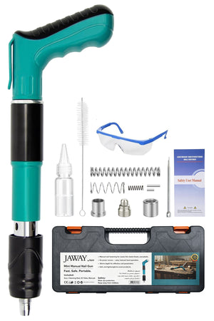High Pressure Air Pneumatic Nail Gun, Solid For Steel Piercing & Riveting, Manual Steel Nail Gun