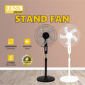 DENX 16-Inch Floor Stand Pedestal Fan, Adjustable Height, 3 Speeds, Silent Operation DX2559