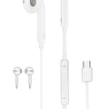 DENX HIFI Music Wired Headphones for iPhones Wired Earbuds, Type-C Compatible with iPhone, DX347-B