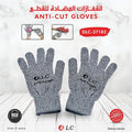 DLC Anti Cutting Gloves, Cut Resistant Safety Gloves, Food Grade Kitchen Protection Gloves DLC-37182