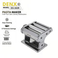 2-in-1 Manual Pasta Maker 8 Thickness Levels Dough Roller & Noodle Cutter 2mm 4mm Pasta Maker DX3439