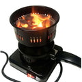 Electric Charcoal Starter, Fire Burner Stove - Porcelain Coating Removable Handle - For Boile