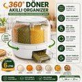6 kg Food and Pulses Organizer, Organizer, Storage Container, Kitchen Cabinet