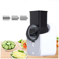 Electric Cheese Grater Detachable Cheese Shredder with 3 Blades