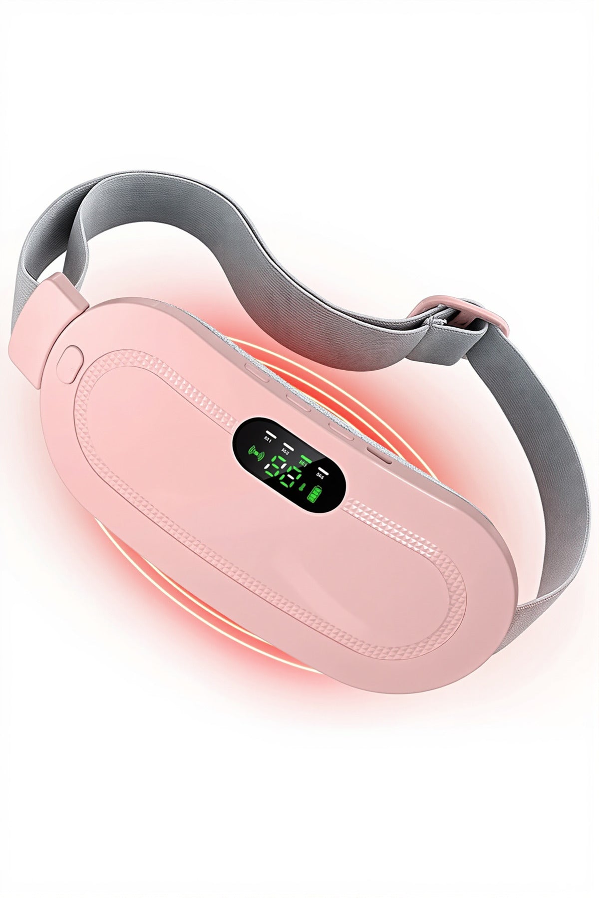 Period Heating Pad Electric Heating Belt Rapid Heating Pad Belly Pain Relief for Women Girls (Pink)