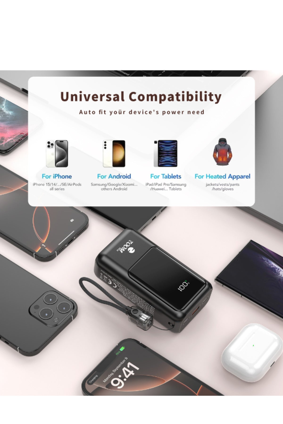 ZP16 Falcon 20000mAh 22.5W Fast Charging Power Bank