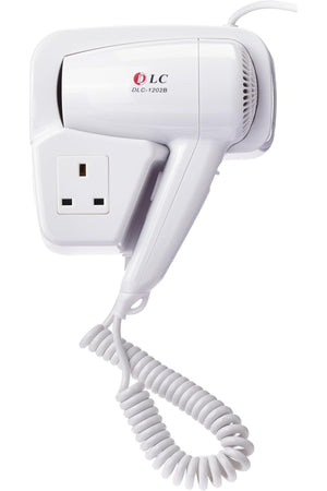 Bathroom Hair Dryer-1200 Watts-White-DLC-1200B