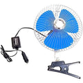 24V Portable Auto Vehicle Cooling Oscillating Fan for Car Dashboard 10 inch Clip Type