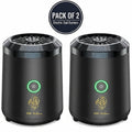 Electric Bakhoor Arabic Aroma Diffuser, Rechargeable Portable USB Incense Burner, BK-18 (Pack Of 2)