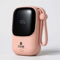 ZP33 10000mAh Digital Display Fast Charge Power Bank 22.5W - Pink