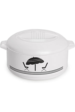 DAC 2500ML Food Hot Pot Jumbo Insulated Thermal Casserole Double Wall Food Warmer Serving Pot