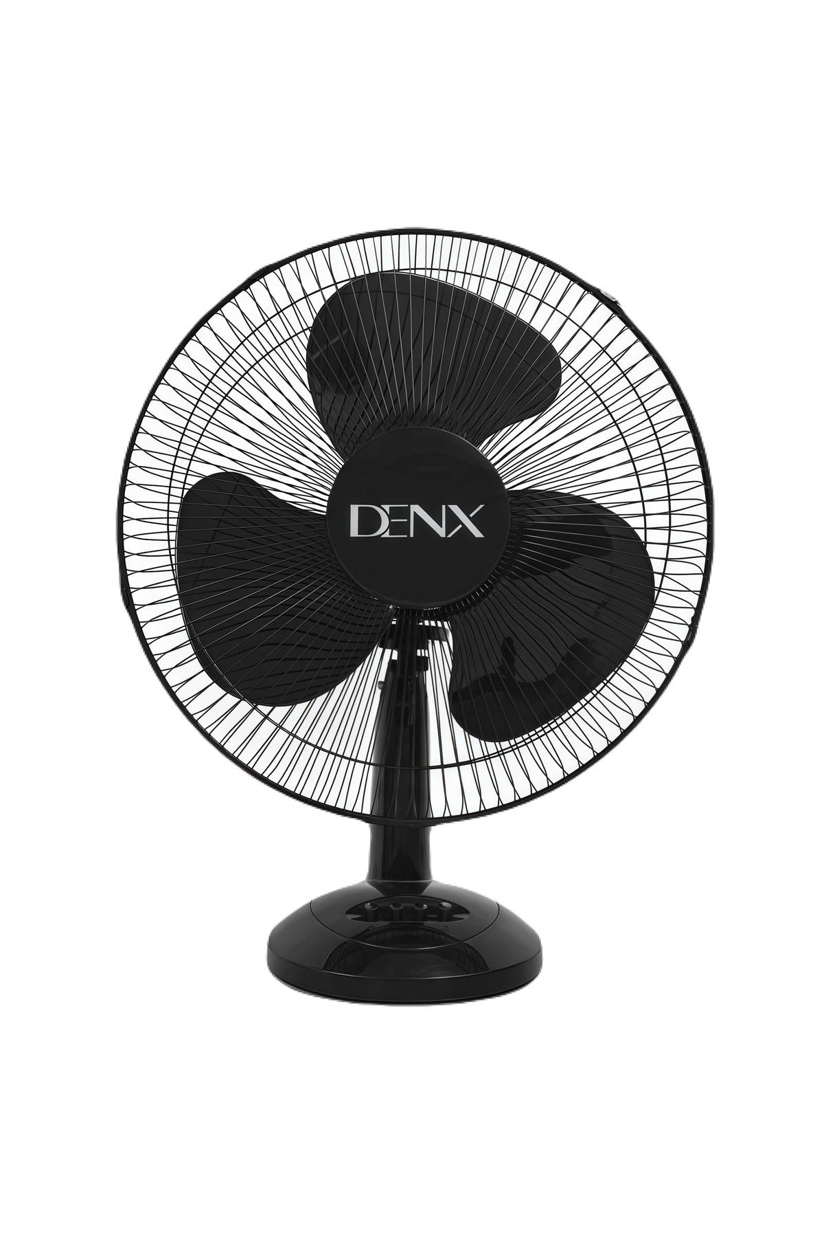 16-Inch Table Top Fan, Quiet Oscillating Desk & Pedestal Fan for Bedroom, White/Black, DX2546