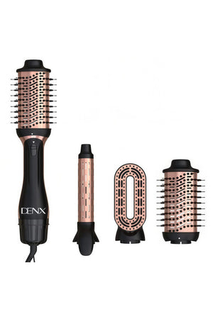 3-in-1 Hair Dryer Brush Set, Hot Air Styling Tool with Dryer, Curler, Straightener, DX1395