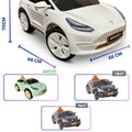 12V Kids Rechargeable Electric Car Remote Control, LED Lights, BT, MP3, USB, Dual Motor BC1152