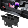 DLC Car Seat Gap Organizer Retractable Storage Box Phone Holder Car Interior Organizer, DLC-33800