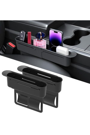 DLC Car Seat Gap Organizer Retractable Storage Box Phone Holder Car Interior Organizer, DLC-33800