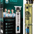 V-228 Digital Display Pro Li Outliner Electric Cordless Hair Clippers 1500mAh 180 mins Runtime