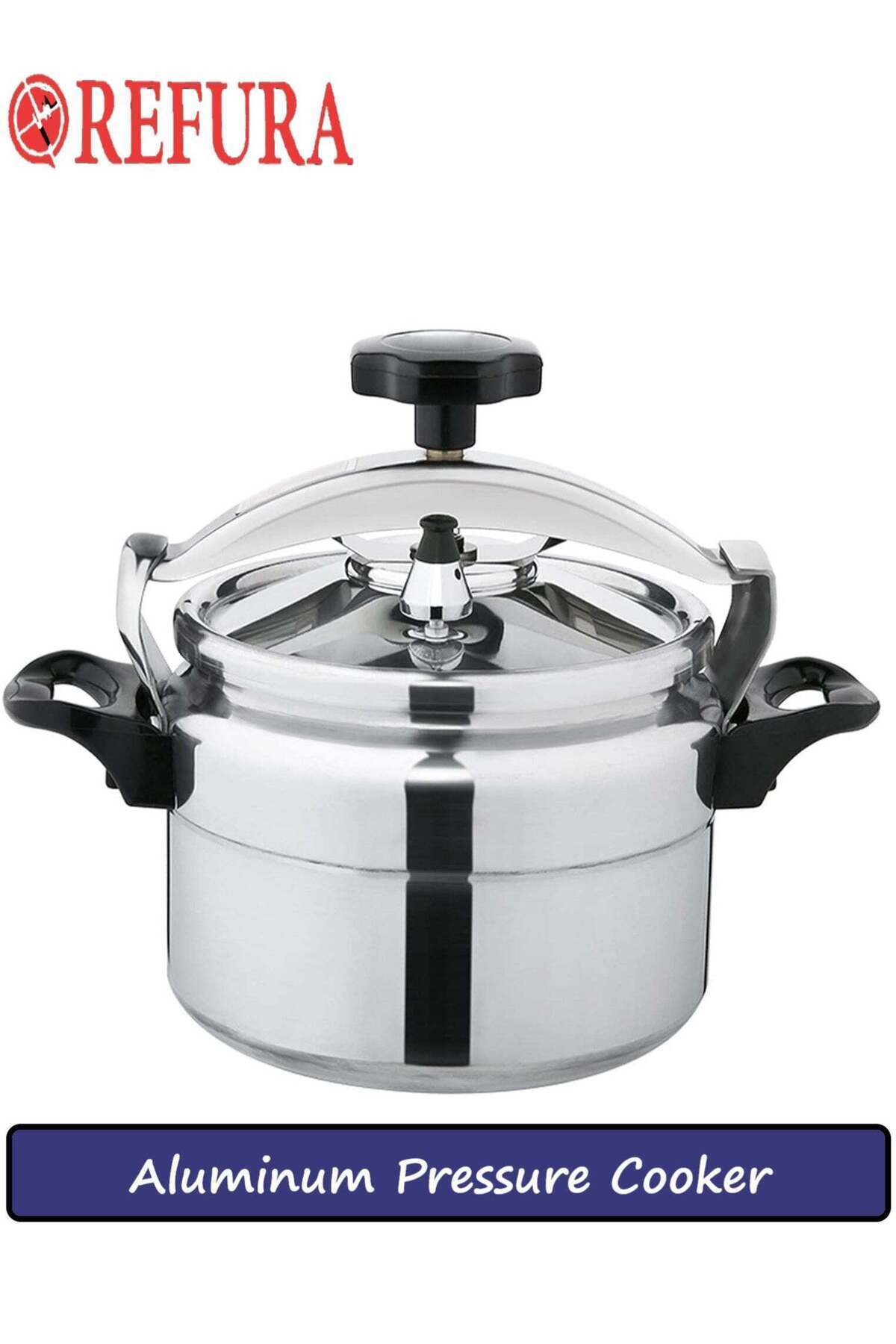 Aluminium Pressure Cooker | Pressure Pot | Arabic Cooker | Silver | Available Sizes 7L RE-606