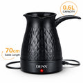 Electric Coffee Pot, Portable Espresso coffee Maker, 0.6L Fast Heating Arabic Coffee Maker DX3810