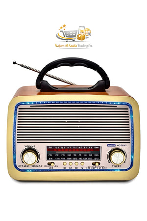 Bluetooth Radio FM/AM/SW Radio Speaker, USB MP3 Player, Dual Power Electric Radio, MC-52203