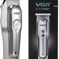 VGR V-071 Professional Stainless Steel Hair Clipper with USB Charging and 3 Combs