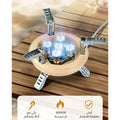 DENX 5-Port Foldable Outdoor Camping Stove, 5 Burners Stove for Outdoor Cooking Picnic DX2816