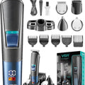 V-108 Professional 10 in 1 Grooming Kit with LED Display, All in one Trimmer for Men