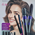 WTZEZO 6-in-1 Hot Air Multi Styler Hair Dryer Brush, Hair Straightener & Curler for women, Z13
