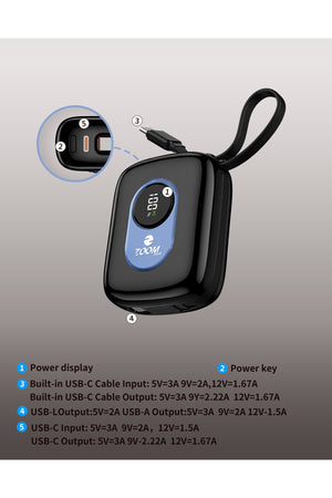 CLASSY 10000mAh Mini Power Bank