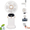 Portable Handheld Mini Fan – USB Rechargeable Foldable Desk & Personal Fan DX2611