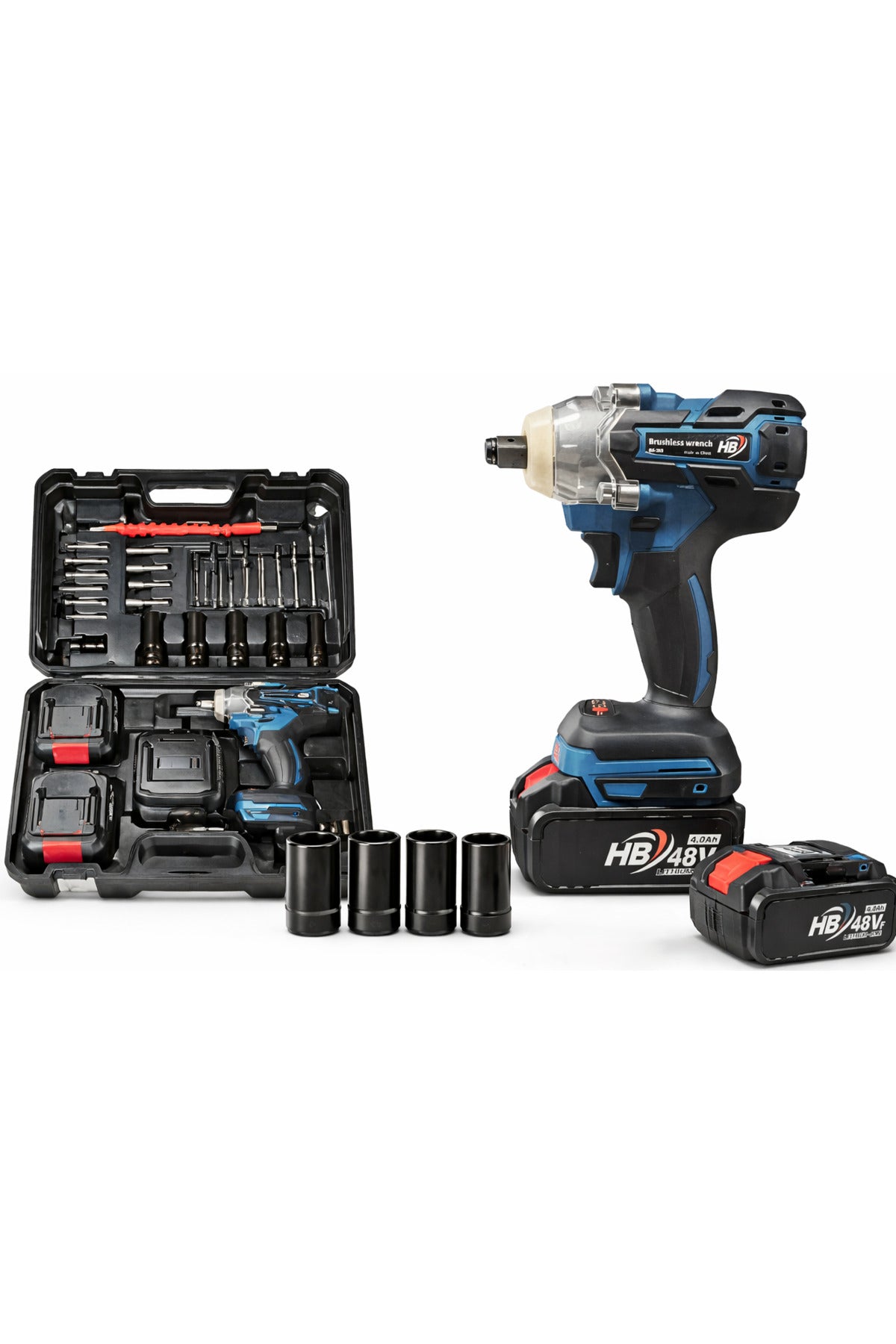 HB Cordless Wrench, Brushless Impact Wrench 350N.m High Torque Impact With 3200 R/MIN Speed BS-285