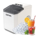 DENX 110W Home Ice Maker Ice Maker Machine 12KG/24H, 3L Water Tank, Fast Ice in 6-8 Minutes, DX2051