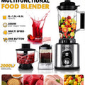 3-in-1 2000W Multifunctional Food Blender 3L, Multi Speed Blender, Grinder & Chopper, DX3233