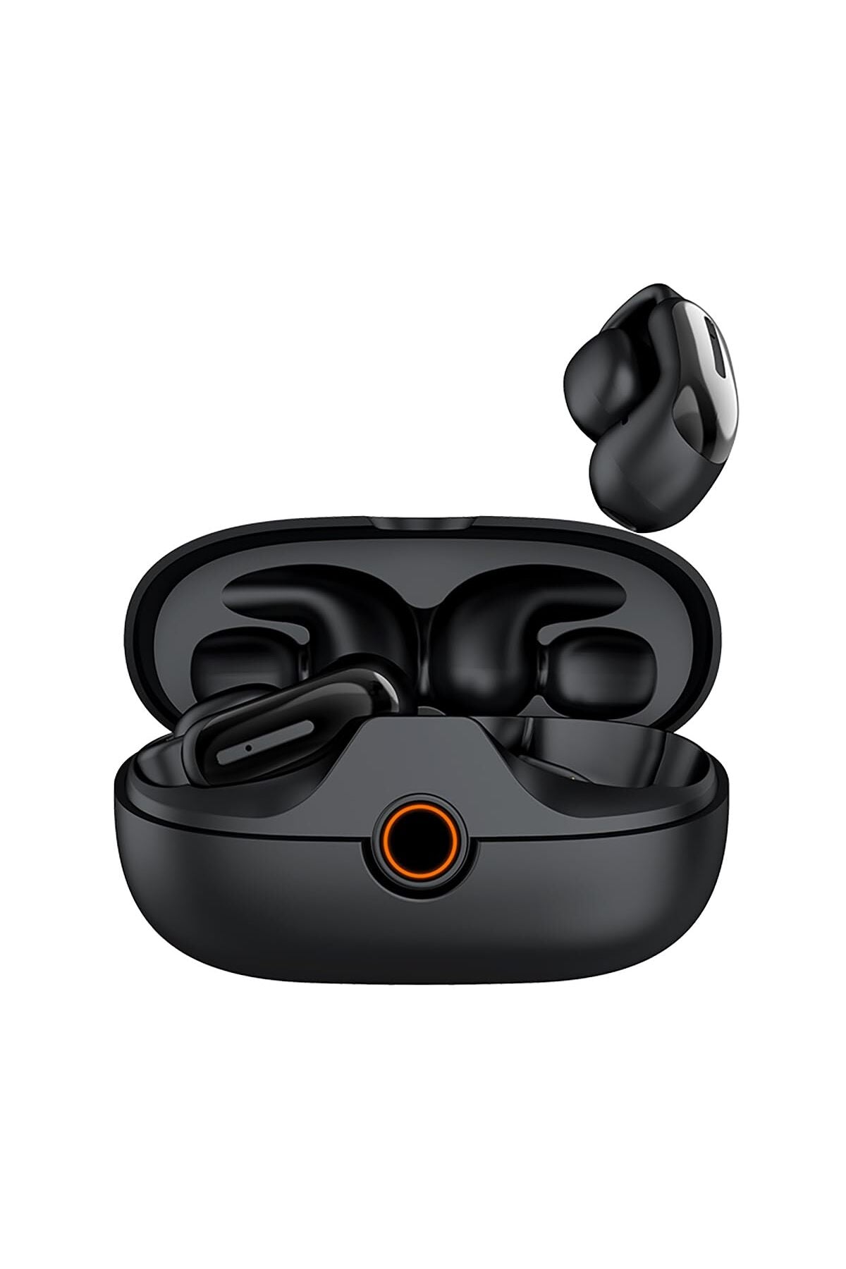 Denx Ear Clip Bluetooth Earphone Earhook Bluetooth Wireless Earphones with Mic Tws In-Ear Earbuds Dx358
