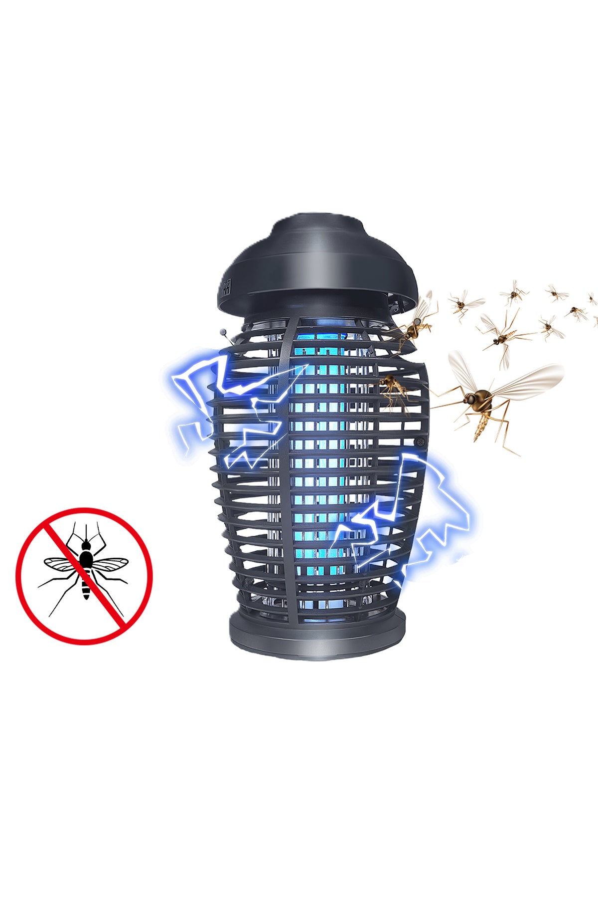 18W Electric Mosquito Killer Lamp Indoor Outdoor Bug Zapper UV Insect Killer Lamp Waterproof Fly Trap Mosquito Trap Lamp 3500