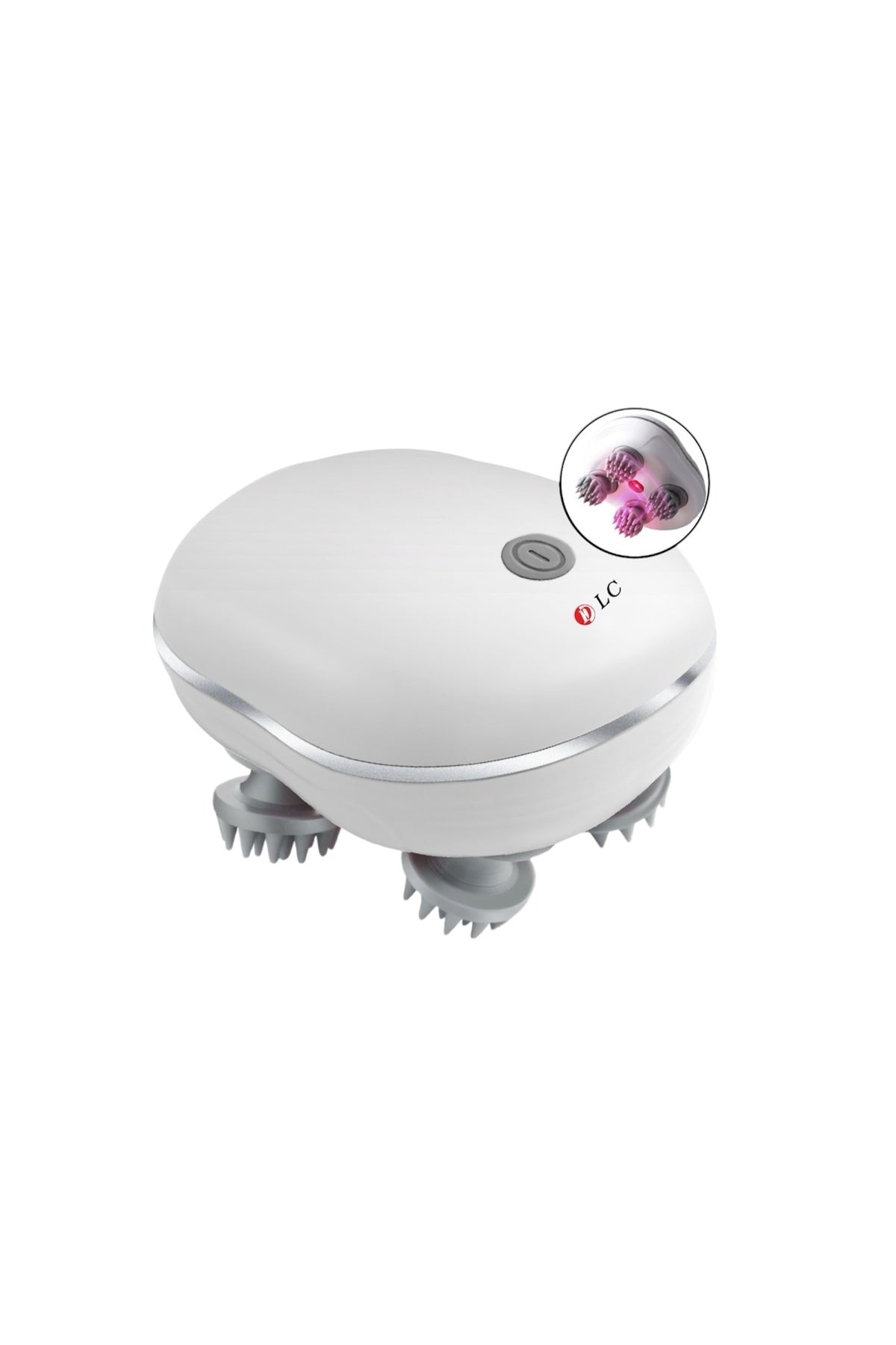 Smart Scalp Massager with Kneading Technology for Relaxation and Blood Circulation Stimulation DLC-31712