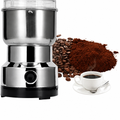 Stainless Steel Multifunctional Mini Electric Grinder Silver/Black