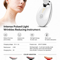 Face & Neck Lifting Device, Portable EMS Facial Lifting & Skin Tightening Tool with Heat Therapy