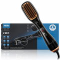 Professional 1200W 2 in 1 Hair Styler, Dryer & Straightener, Hot Air Hair Brush, RA17
