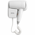 DENX Professional Wall-Mounted Hair Dryer Fast Drying Blow Dryer with Hot & Cold Settings, DX1398