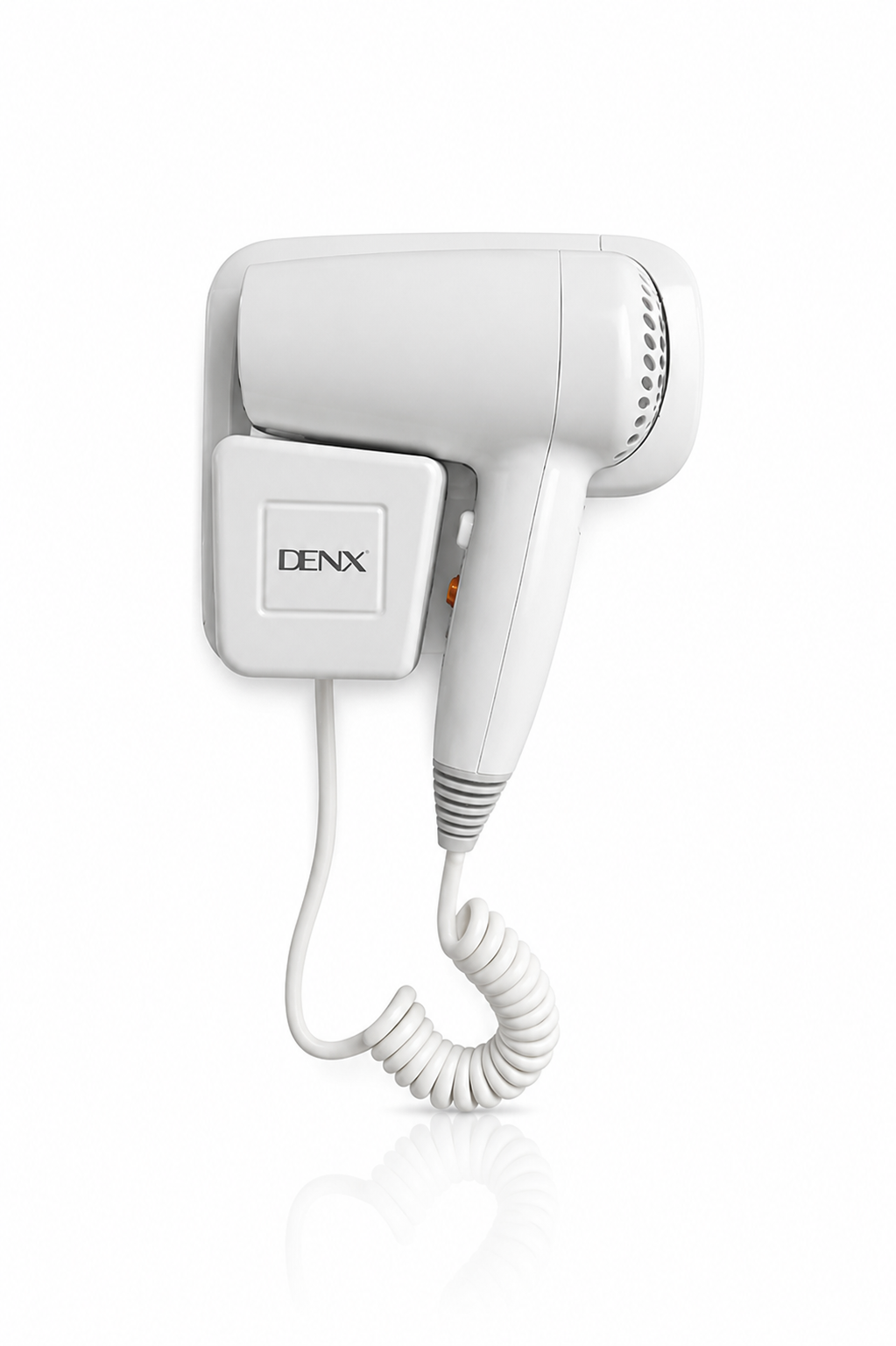 DENX Professional Wall-Mounted Hair Dryer Fast Drying Blow Dryer with Hot & Cold Settings, DX1398